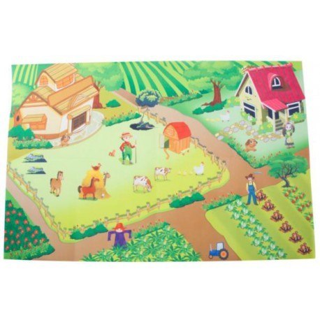 Mata ranch z autkami 120x80 cm Mata ranch z autkami 120x80 cm