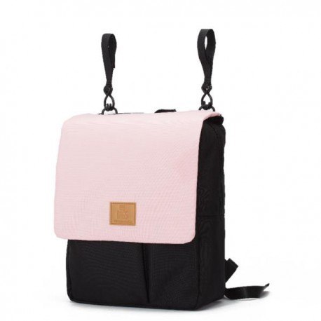 My bag's plecak reflap eco black/pink My bag's plecak reflap eco black/pink