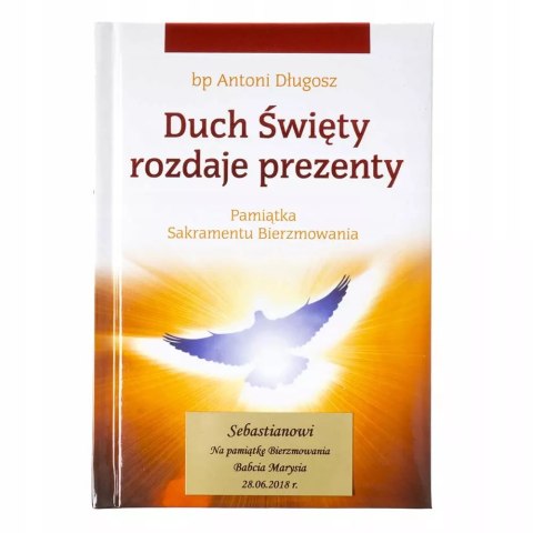 Duch Święty rozdaje prezenty. Pamiątka...gołębica Duch Święty rozdaje prezenty. Pamiątka...gołębica