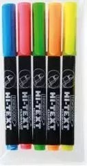Zakreślacz FluoClip 7000 5 kol. w etui HI-TEXT Zakreślacz FluoClip 7000 5 kol. w etui HI-TEXT