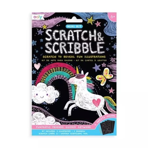 Zdrapywanki Mini Scratch & Scribble Przyjaciele Zdrapywanki Mini Scratch & Scribble Przyjaciele
