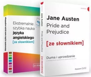 Pakiet. Pride and Prejudice i Ekstremalnie szybka nauka języka angielskiego