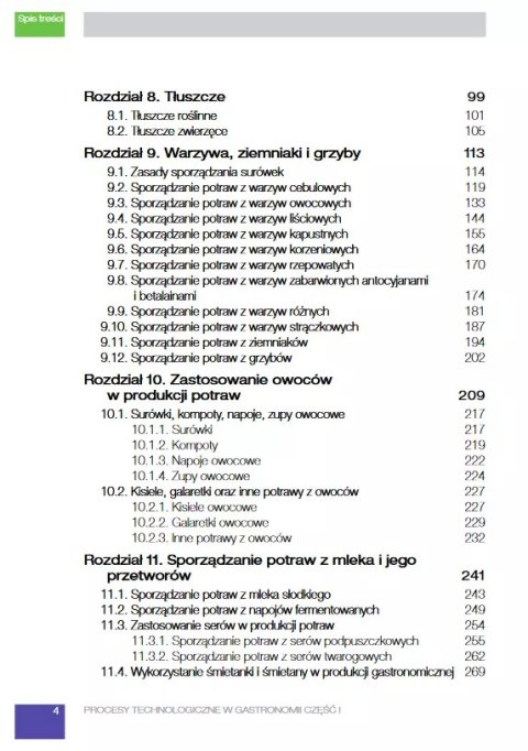 Procesy technologiczne w gastronomii. Zeszyt ćwiczeń. Część 1