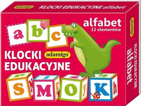Klocki edukacyjne alfabet Klocki edukacyjne alfabet