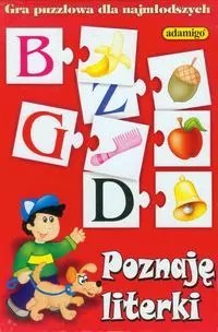 Poznaję literki. Gra puzzlowa