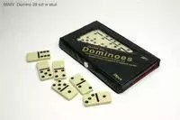 Domino czarne 28 sztuk w etui