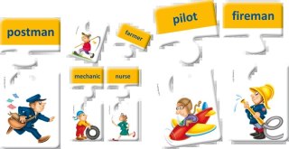 English words. Jobs, zawody