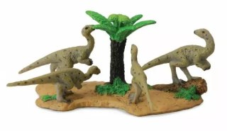 Dinozaury i drzewo, figurki