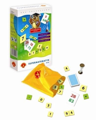 Supermatematyk mini. Gra edukacyjna Supermatematyk mini. Gra edukacyjna