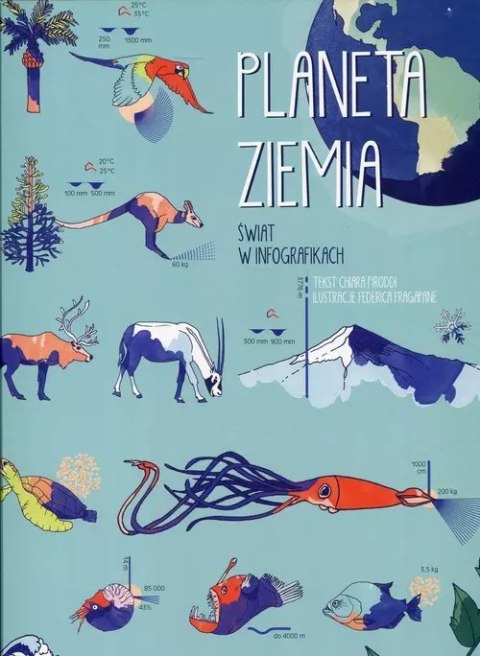 Planeta Ziemia. Świat w infografikach Planeta Ziemia. Świat w infografikach