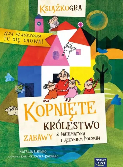 Książkogra. Kopnięte Królestwo. Zabawy z matematyką i językiem polskim Książkogra. Kopnięte Królestwo. Zabawy z matematyką i językiem polskim