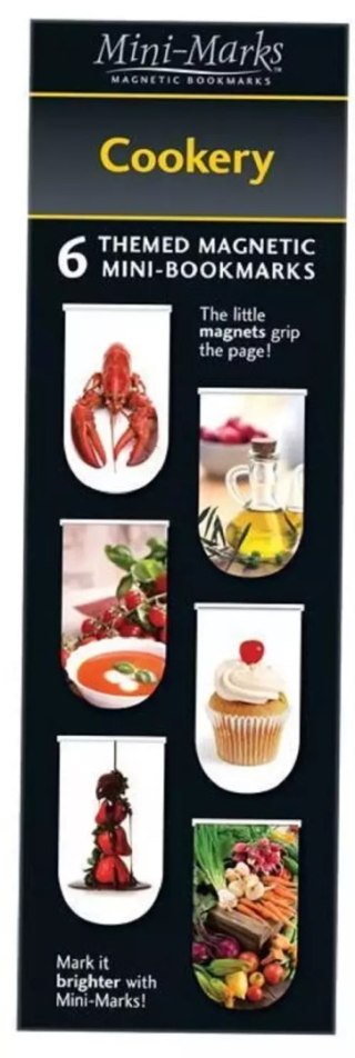 Zakładki magnetyczne. Cookery (6 sztuk)