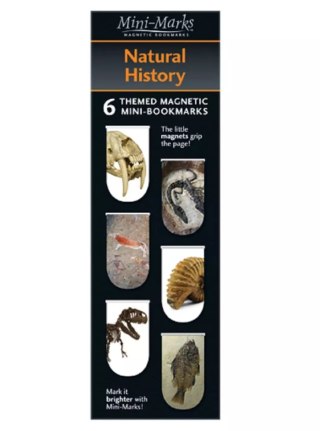 Zakładki magnetyczne. Natural History (6 sztuk)