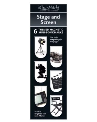 Zakładki magnetyczne. Stage and Screen (6 sztuk)