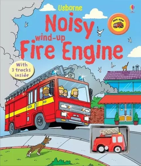 Noisy wind-up fire engine Noisy wind-up fire engine