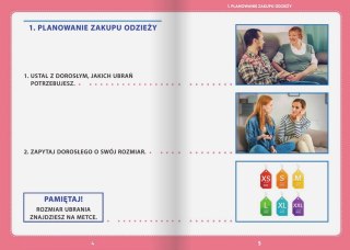 Pewny start. Instrukcje zachowań. Ubranie