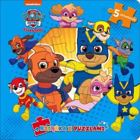 Psi Patrol. Książka z puzzlami Psi Patrol. Książka z puzzlami