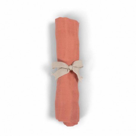 Filibabba pieluszka muślinowa 65 x 65 cm coral Filibabba pieluszka muślinowa 65 x 65 cm coral