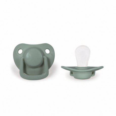 Filibabba smoczki 2 szt. 0m+ moss green Filibabba smoczki 2 szt. 0m+ moss green