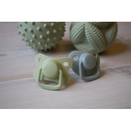 Filibabba smoczki 2 szt. 0m+ moss green Filibabba smoczki 2 szt. 0m+ moss green