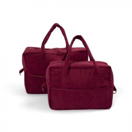Filibabba torba dla mamy sztruks deeply red Filibabba torba dla mamy sztruks deeply red