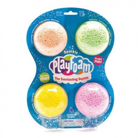 Playfoam, masa piankowa z brokatem, modelina, Playfoam, masa piankowa z brokatem, modelina,