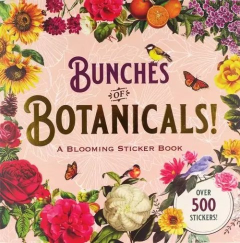 Książka z naklejkami 500 sztuk Botanical Książka z naklejkami 500 sztuk Botanical