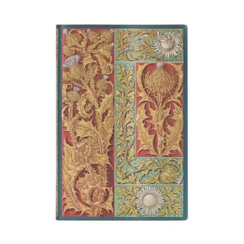 Notatnik w linie, Paperblanks Wild Thistle Mini Flexi Notatnik w linie, Paperblanks Wild Thistle Mini Flexi