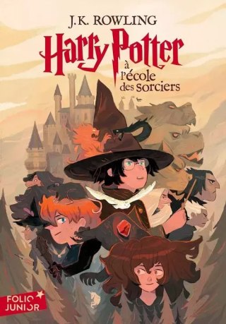 Harry Potter 1 A L'ecole Des Sorciers przekład francuski