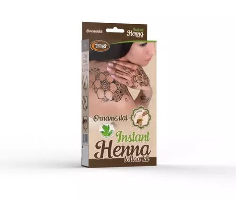 Zestaw do tatuażu henna Ornamentalny Zestaw do tatuażu henna Ornamentalny