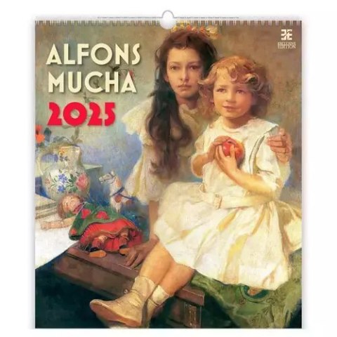 Kalendarz 2025 EX Alfons Mucha Kalendarz 2025 EX Alfons Mucha