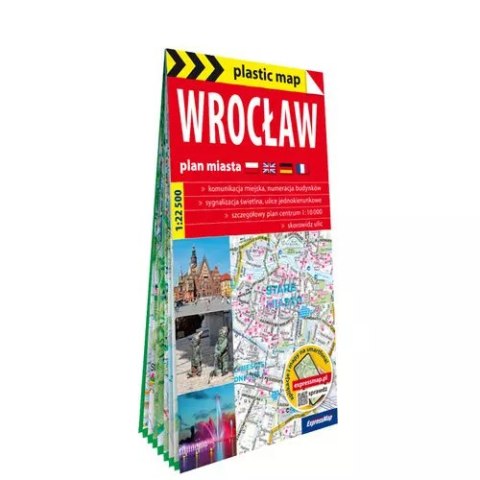 Wrocław foliowany plan miasta 1:22 500 Wrocław foliowany plan miasta 1:22 500