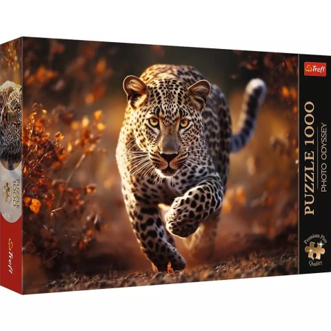 Puzzle 1000 elementów. Premium Plus Quality. Photo Odyssey. Dziki Leopard Puzzle 1000 elementów. Premium Plus Quality. Photo Odyssey. Dziki Leopard