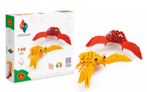 Origami 3D. Kraby (148 elementów)