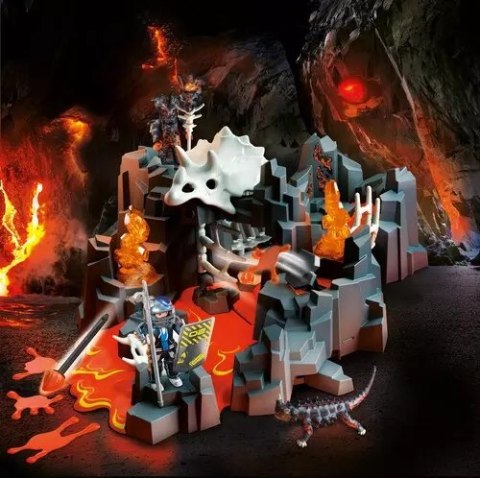 PLAYMOBIL ® Dino 70926. Strażnicy źródła lawy