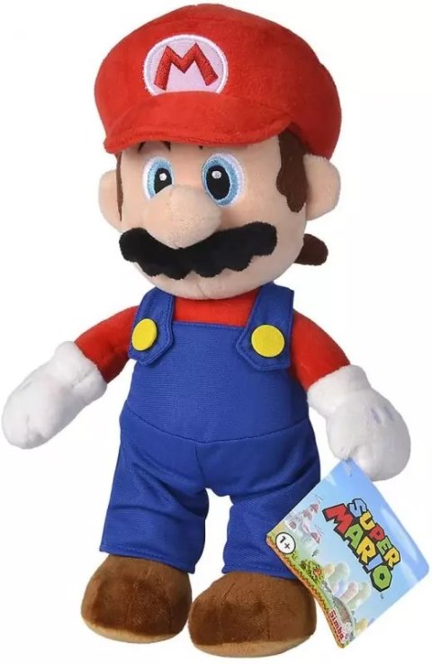 Super Mario. Maskotka pluszowa Mario, 30 cm Super Mario. Maskotka pluszowa Mario, 30 cm