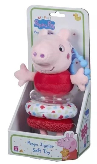 Świnka Peppa. Zawieszka z grzechotką