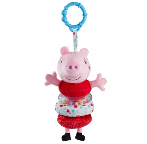 Świnka Peppa. Zawieszka z grzechotką Świnka Peppa. Zawieszka z grzechotką