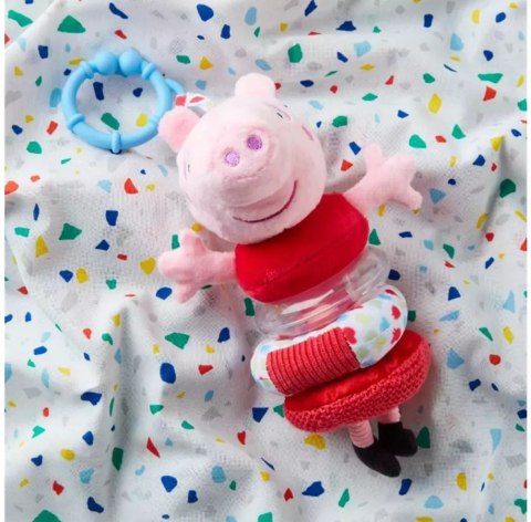 Świnka Peppa. Zawieszka z grzechotką Świnka Peppa. Zawieszka z grzechotką