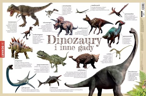 Podkładka na biurko Dinozaury i inne gady Podkładka na biurko Dinozaury i inne gady