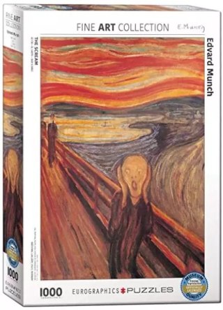 Puzzle 1000 elementów. Krzyk, Munch