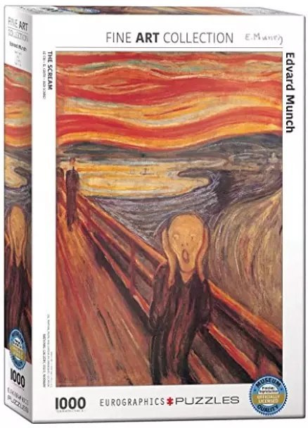 Puzzle 1000 elementów. Krzyk, Munch Puzzle 1000 elementów. Krzyk, Munch