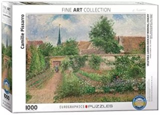 Puzzle 1000 elementów. Ogród warzywny o poranku, Pissarro