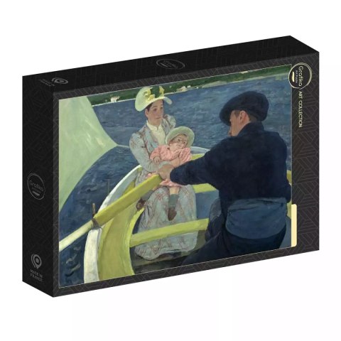 Puzzle 1000 elementów. Wyprawa na łodzi, Mary Cassatt, 1894 Puzzle 1000 elementów. Wyprawa na łodzi, Mary Cassatt, 1894