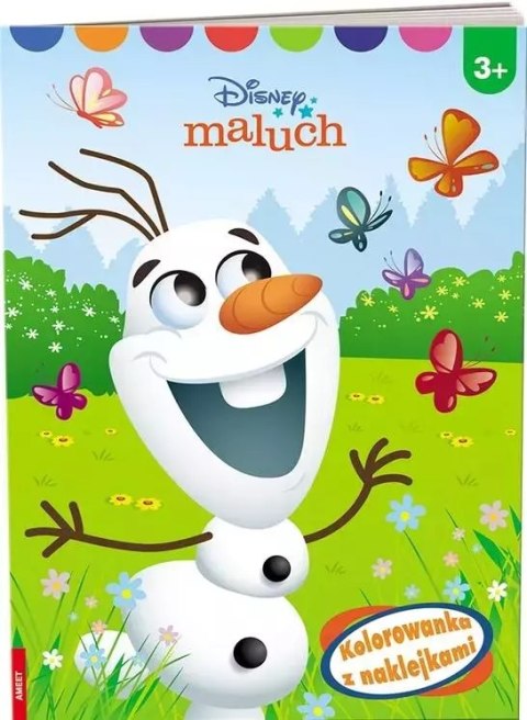Disney maluch. Kolorowanka z naklejkami Disney maluch. Kolorowanka z naklejkami