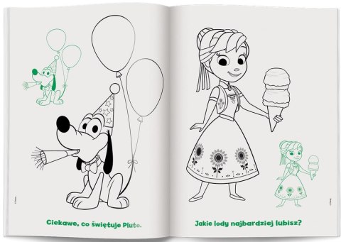 Disney maluch. Kolorowanka z naklejkami Disney maluch. Kolorowanka z naklejkami