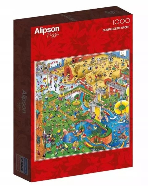 Puzzle 1000 elementów. Wszystkie sporty w jednym miejscu Puzzle 1000 elementów. Wszystkie sporty w jednym miejscu