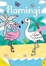 Moja kolorowanka. Flamingi
