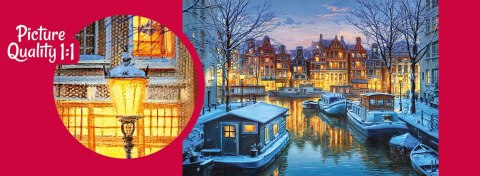 Puzzle 1000 elementów. Amsterdam nocą 30264
