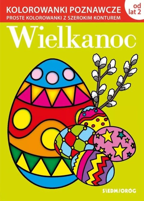 Wielkanoc. Kolorowanki poznawcze Wielkanoc. Kolorowanki poznawcze